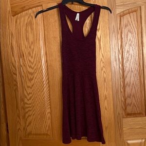 Racerback tank fit and flare dress